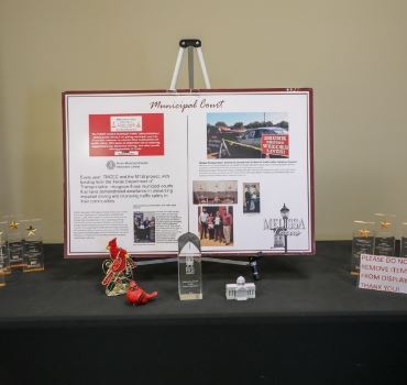 Poster about the Municipal Court